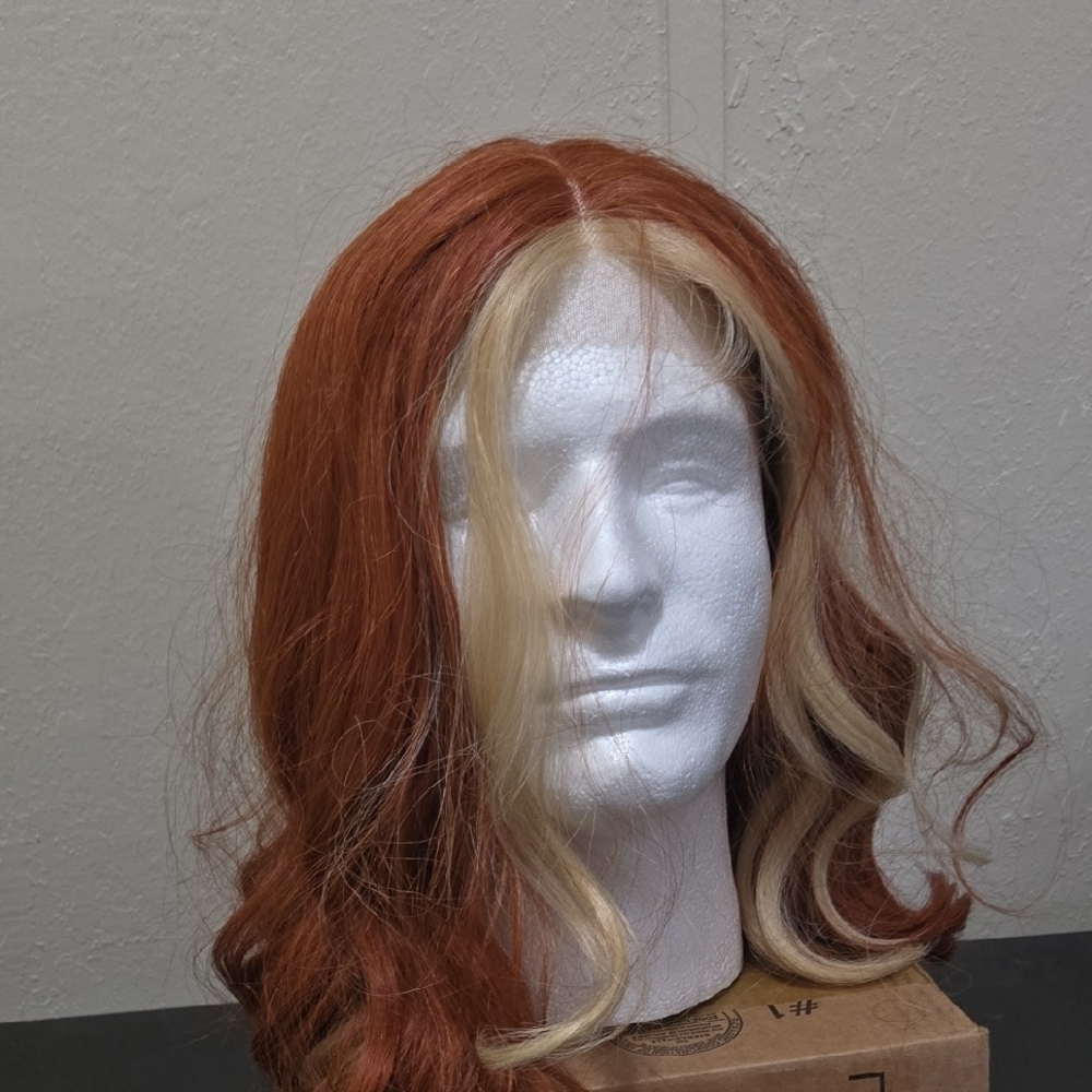 Auburn and Blonde Women's Wig